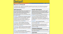Desktop Screenshot of chestysoft.com